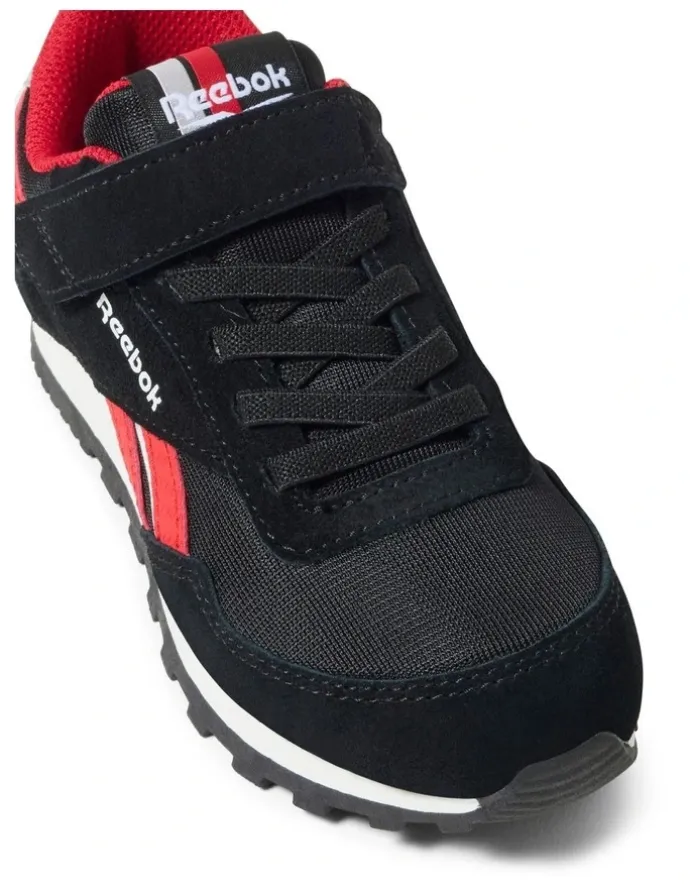 Reebok Reebok Glide Low Elastic & Top Strap Sneakers In Black