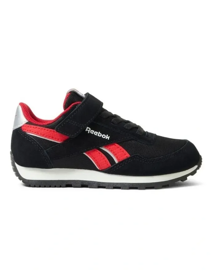 Reebok Reebok Glide Low Elastic & Top Strap Sneakers In Black