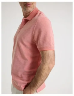 Regatta Birdseye Pique Polo in Coral