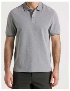 Regatta Birdseye Pique Polo in Khaki