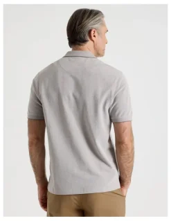 Regatta Birdseye Pique Polo in Beige