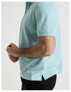 Regatta Birdseye Pique Polo in Turquoise
