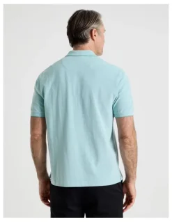 Regatta Birdseye Pique Polo in Turquoise