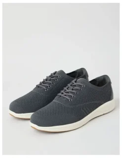 Regatta Bradley Knit Sneaker in Charcoal