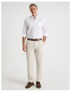 Regatta Cotton Linen Pant in Bone