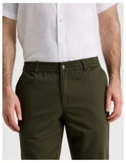 Regatta Cotton Linen Pant in Khaki
