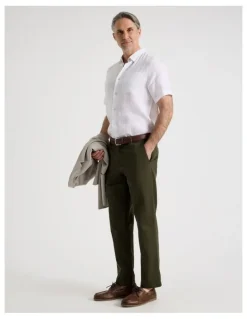 Regatta Cotton Linen Pant in Khaki