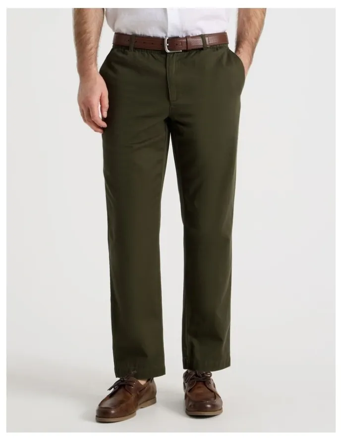 Regatta Cotton Linen Pant in Khaki