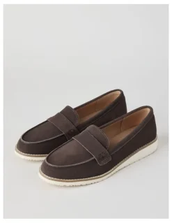 Regatta Quebec Flat Shoes in Brown