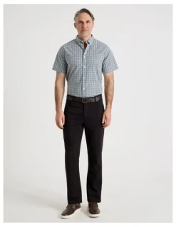 Regatta Short Sleeve Shirt in Sage Check