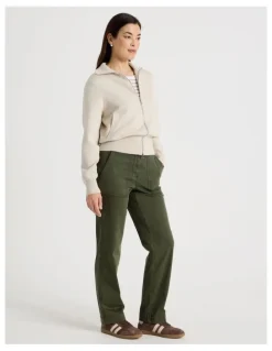 Regatta Utility Stretch Pant With Patch Pockets in Olive