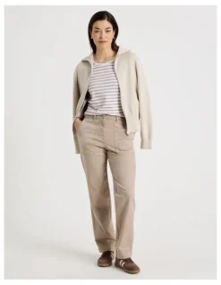 Regatta Utility Stretch Pant With Patch Pockets in Neutral