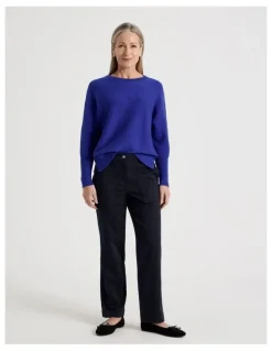 Regatta Utility Stretch Pant With Patch Pockets in Navy
