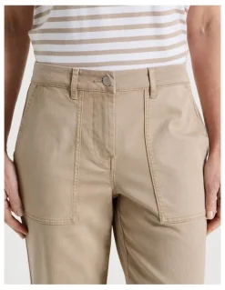 Regatta Utility Stretch Pant With Patch Pockets in Neutral