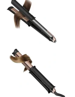 Remington One Straight & Curl Styler S6077AU in Charcoal