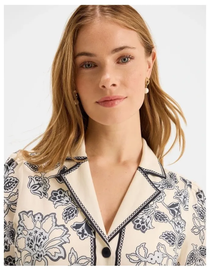 Review Hazel Border Dress