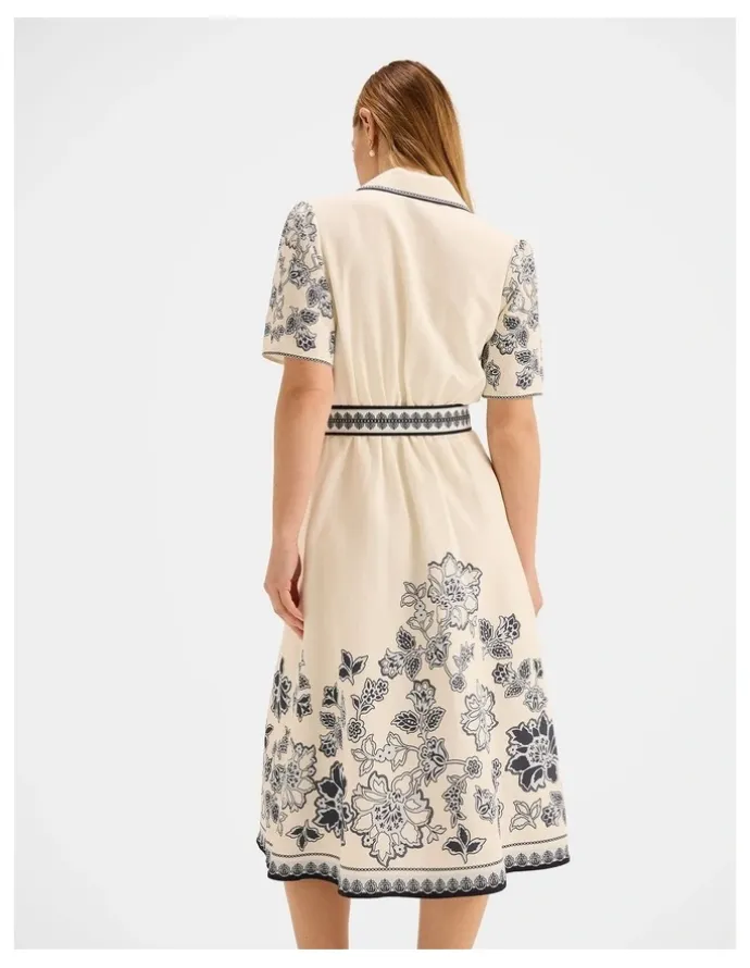 Review Hazel Border Dress