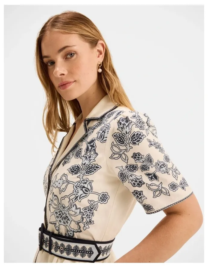 Review Hazel Border Dress