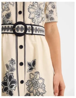Review Hazel Border Dress