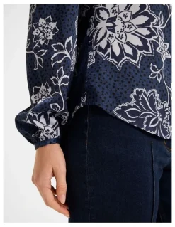 Review Hazel Dot Blouse