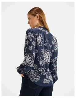 Review Hazel Dot Blouse