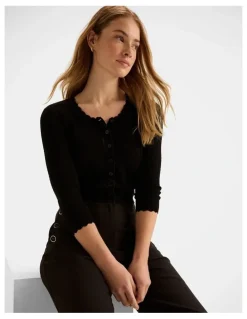 Review Hazel 3/4 Sleeve Cardigan