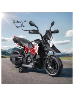 Rigo Electric Ride on Car Motorcycle Motorbike Aprilia Licensed Dorsoduro 900