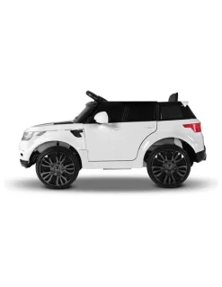 Rigo Kids Electric Ride On Car SUV Range Rover-inspired Cars Remote 12V in White