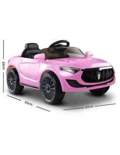 Rigo Kids Electric Ride On Car Remote Control 12V in Pink