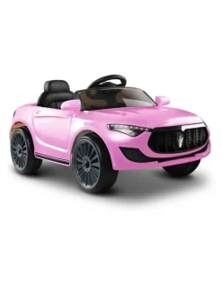 Rigo Kids Electric Ride On Car Remote Control 12V in Pink