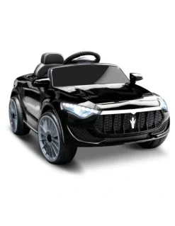 Rigo Kids Electric Ride On Car Remote Control 12V in Black