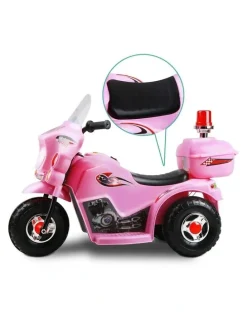Rigo Kids Ride On Motorbike Pink