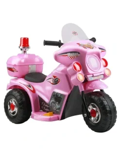 Rigo Kids Ride On Motorbike Pink