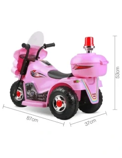 Rigo Kids Ride On Motorbike Pink