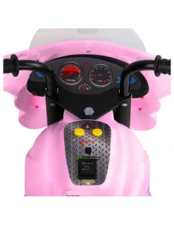 Rigo Kids Ride On Motorbike Pink