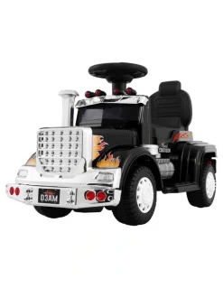 Rigo Kids Ride On Toy Truck Black