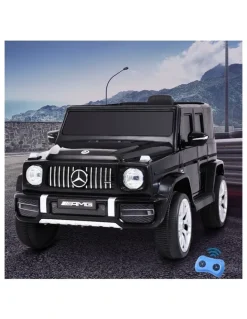 Rigo Mercedes Benz AMG G63 Ride-On Car in Black