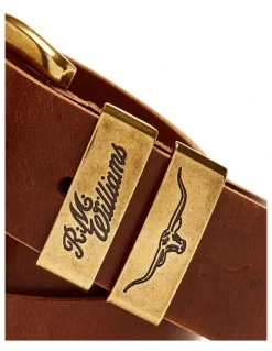R.M.Williams Drover Belt in Caramel
