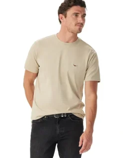 R.M.Williams Parson T-shirt in Almond