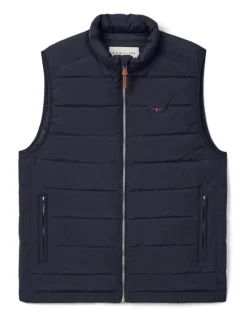 R.M.Williams Rydal Padded Vest in Navy
