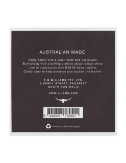R.M.Williams Stockman's Boot Polish in Black