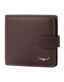R.M.Williams Wallet with pocket and tab in Brown