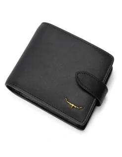 R.M.Williams Wallet With Pocket And Tab in Black