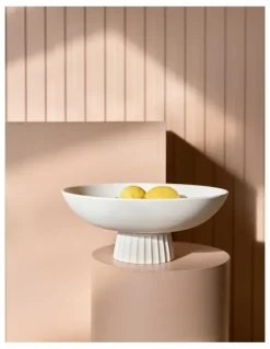 Robert Gordon 32cm Lume Fruit Bowl in White