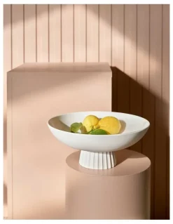 Robert Gordon 32cm Lume Fruit Bowl in White