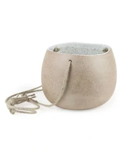 Robert Gordon Garden To Table Hanging Planter Large White Speckle