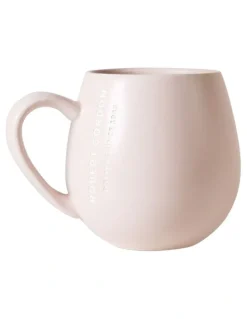 Robert Gordon Hug Me Mug in Matt Pink