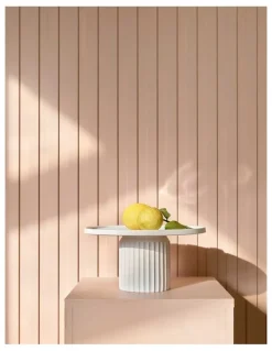 Robert Gordon Lume Cake Stand in White