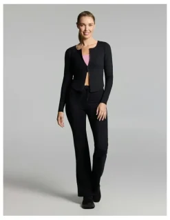 Rockwear Base One Double Ended Zip Long Sleeve Black