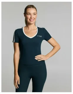 Rockwear Base One Moto Tee Teal